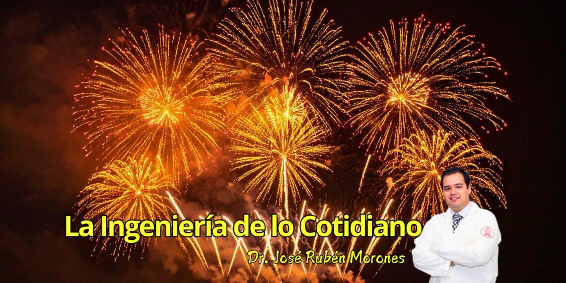 Fuegos artificiales: ingeniería coreográfica entre química física y diseño