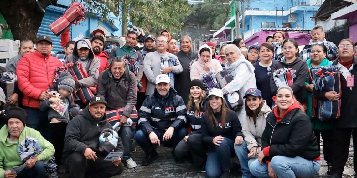 DIF Monterrey refuerza apoyos invernales con “Mty. sin frío”