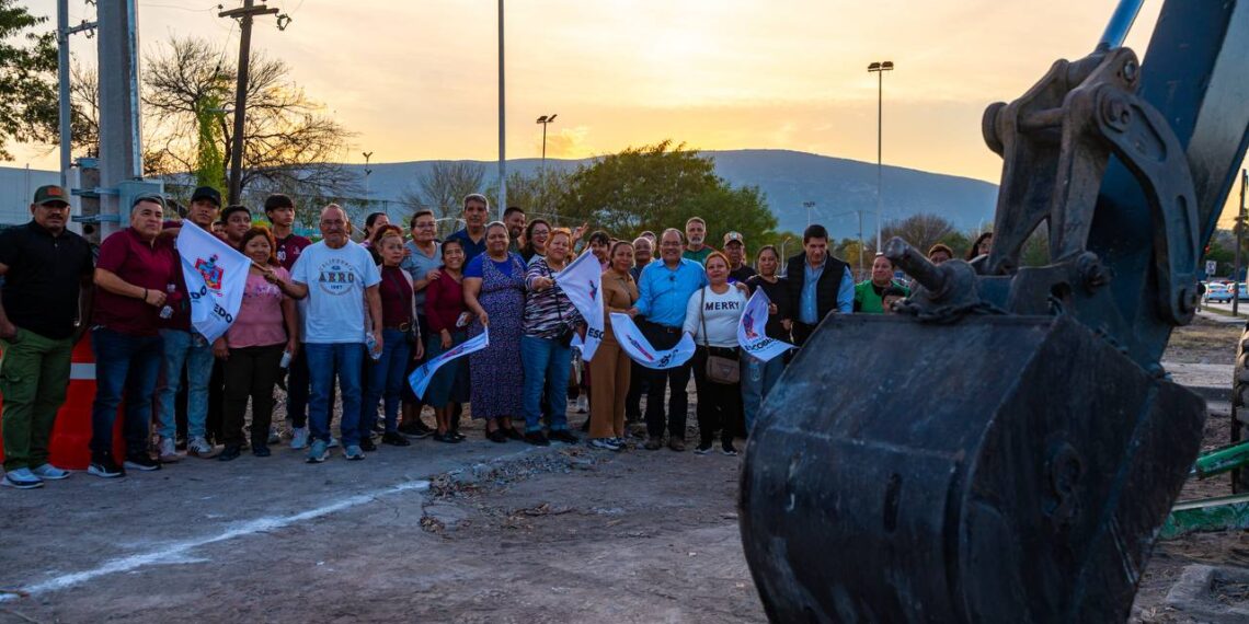 Escobedo inicia trabajos de ampliación y conexión de Av. Concordia