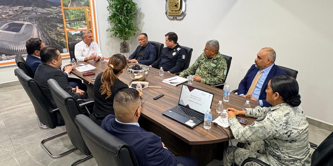 Guadalupe fortalece coordinación con fuerzas federales por seguridad