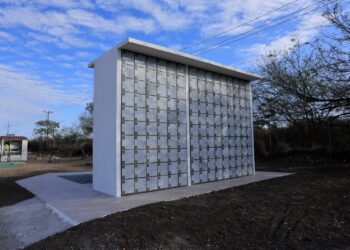 Concluyen primera etapa de nichos funerarios en panteones de Guadalupe