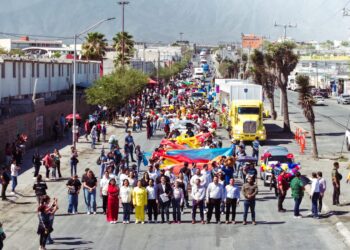 García celebra a lo grande a Benito Juárez y la primavera