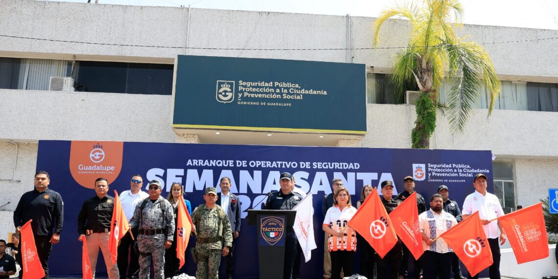 Activa Guadalupe operativo de Semana Santa