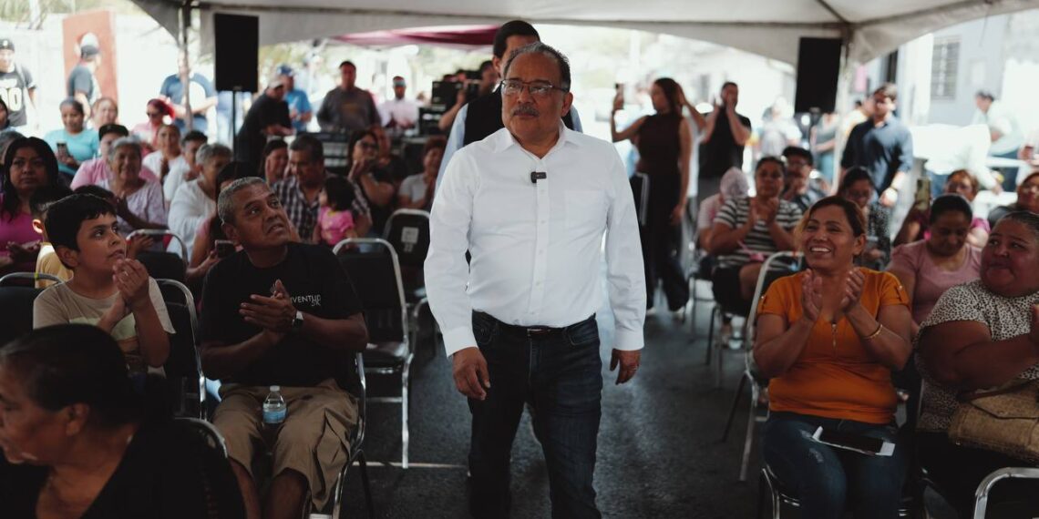 Escobedo avanza con pavimentación en Nueva Esperanza