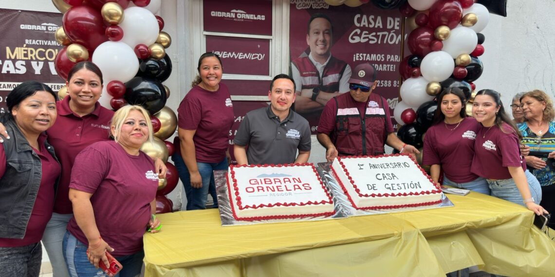 Gibran Ornelas celebra un año de su Casa de Gestión