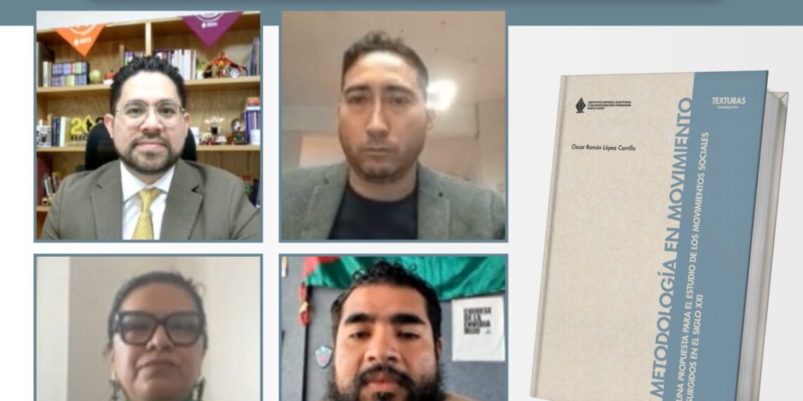 IEEPCNL presenta libro sobre investigación de movimientos sociales