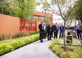 Preparatoria 1 Colegio Civil inaugura nuevo espacio de convivencia