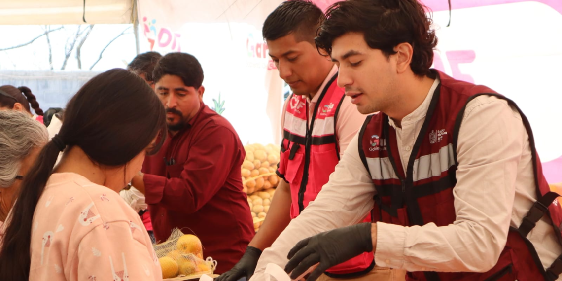 “Macro Mercado de la Gente” beneficia a familias del Ejido Rinconada en García