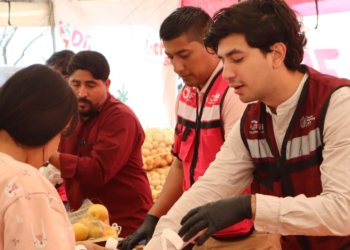 “Macro Mercado de la Gente” beneficia a familias del Ejido Rinconada en García