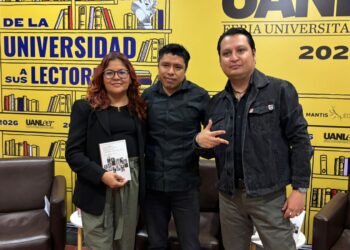 Enrique Mendoza presenta Poetas de frontera en la UANLeer 2026