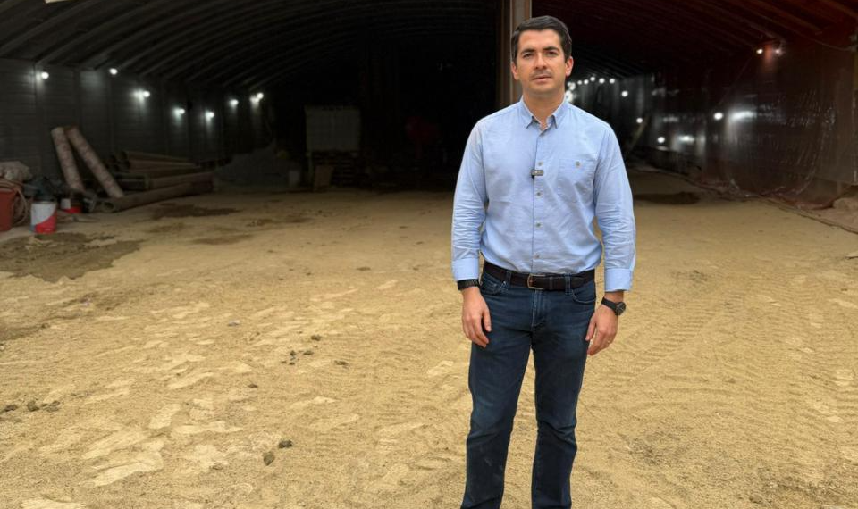 Marcelo Segovia destaca avance en túnel del Circuito Vial Huajuco