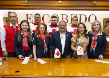 Escobedo se suma a colecta anual de Cruz Roja con apoyo de la 4T Norteña