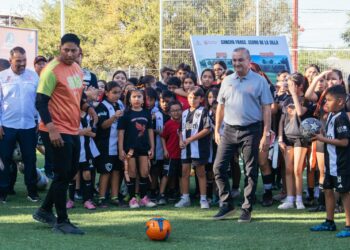 Guadalupe rehabilita canchas de fútbol para impulsar el deporte