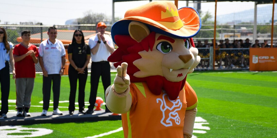 Presentan a “Leo”, nueva mascota de Nuevo León rumbo al Mundial 2026