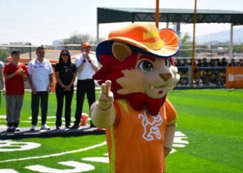 Presentan a “Leo”, nueva mascota de Nuevo León rumbo al Mundial 2026