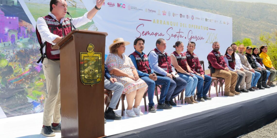 Semana Santa arranca a lo grande en García con turismo, seguridad y espacios renovados