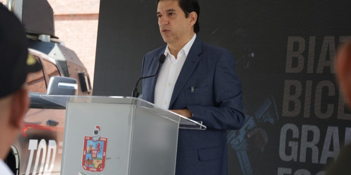 Escobedo realiza primer biatlón policial y reconoce a elementos destacados