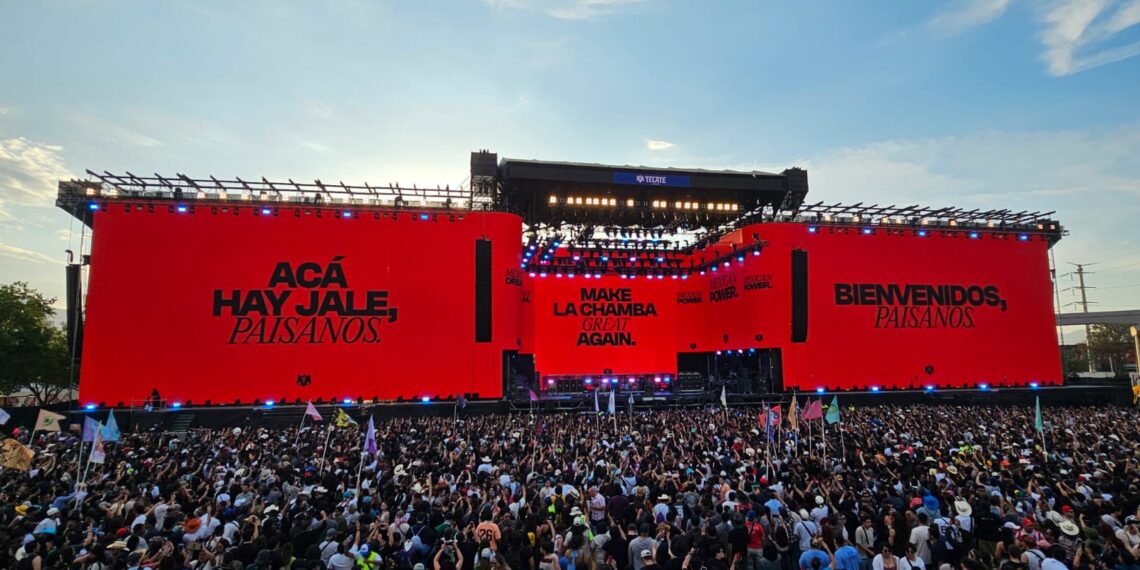 Molotov resignifica “Frijolero” como símbolo de orgullo en el Tecate Pa’l Norte