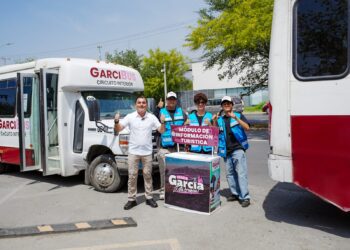 Ponen en marcha “Garcibus Turístico” para trasladar a familias a parajes vacacionales