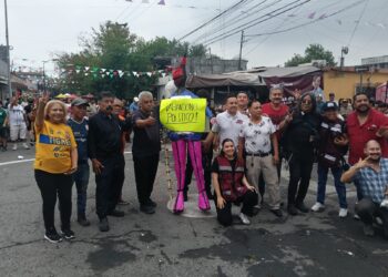 Quema de Judas en la Obrerista refleja inconformidad ciudadana