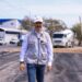 Adrián de la Garza supervisa avance de parque lineal en Av. No Reelección