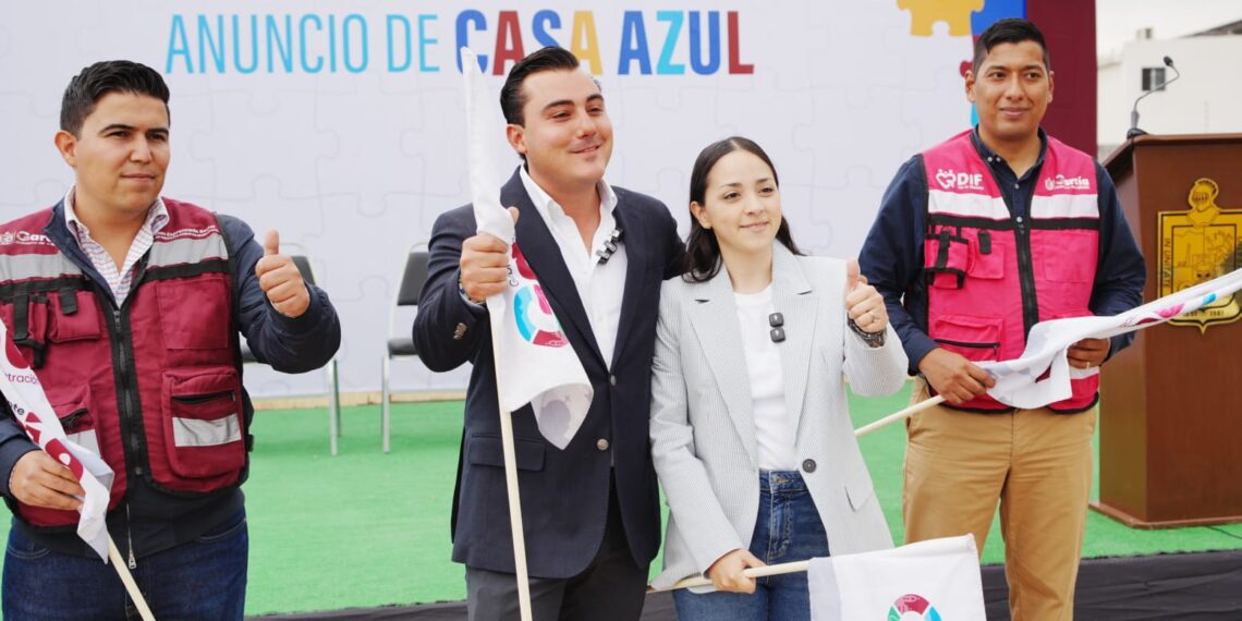 García construirá “Casa Azul” para atención integral de personas con autismo