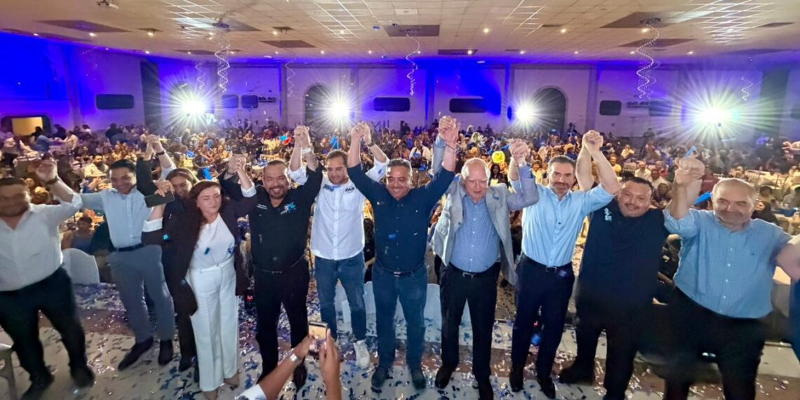 PAN muestra fuerza rumbo al 2027 con Adrián de la Garza