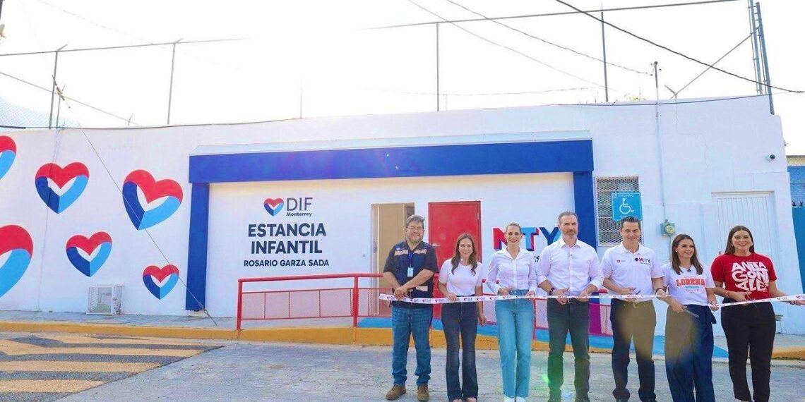 Monterrey renueva sus 5 estancias infantiles del DIF con espacios más seguros y modernos