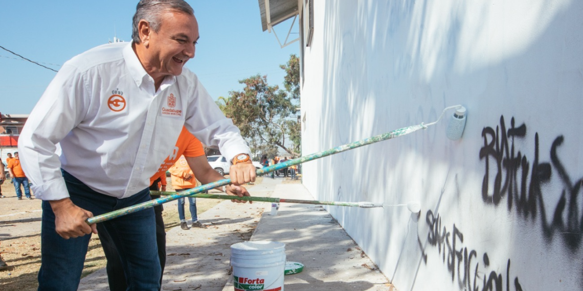Guadalupe avanza en mejora de servicios públicos y mantenimiento urbano