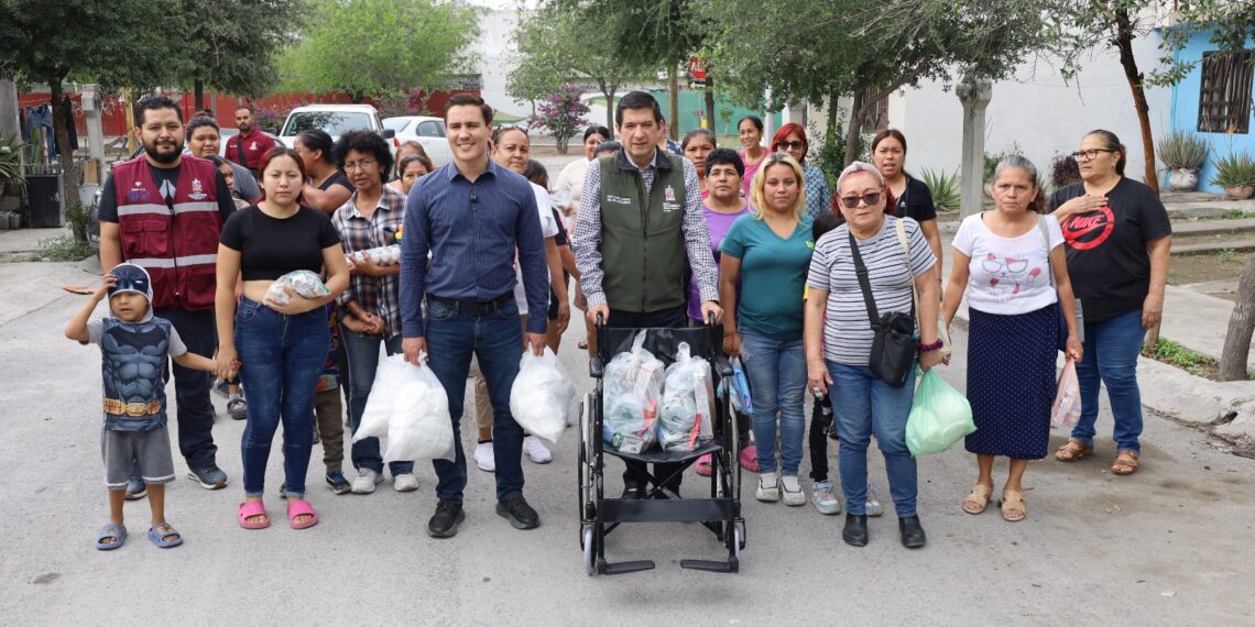 Impulsan apoyo solidario en Escobedo con programa “Vecino a Vecino”