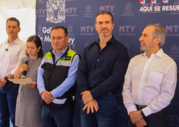 Inauguran urbanismo táctico en San Bernabé para mejorar la seguridad vial