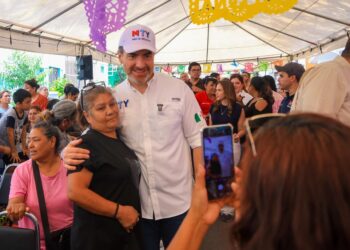Adrián de la Garza celebra el 53 aniversario de Tierra y Libertad Sector Sur