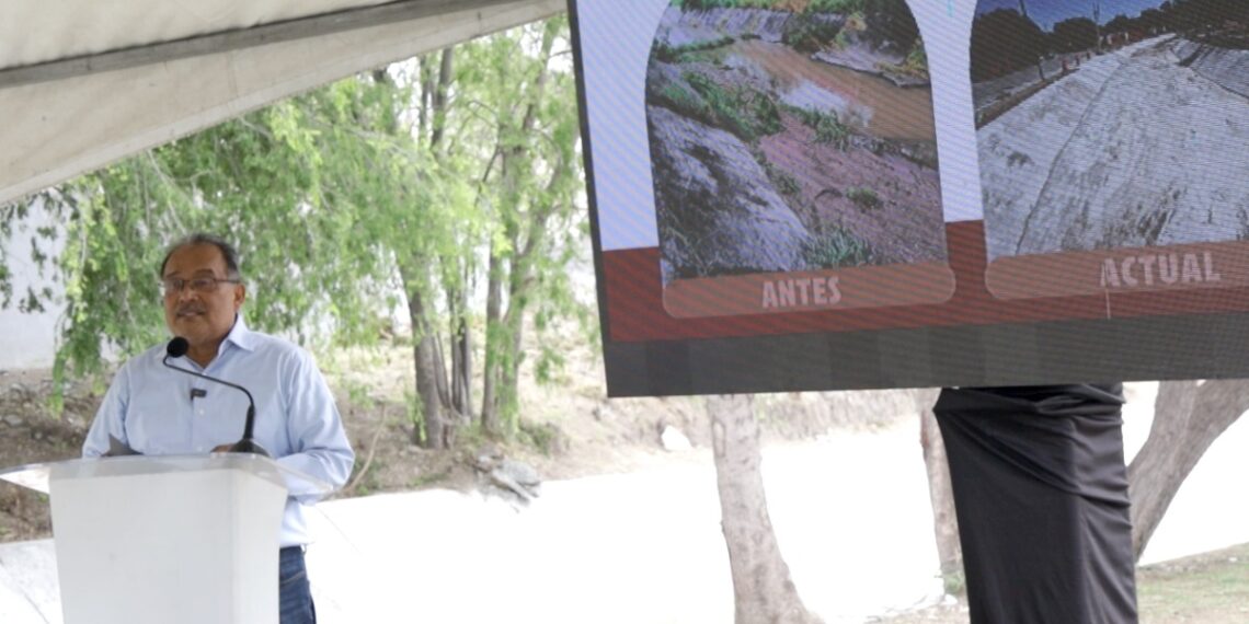 4T Norteña entrega reconstrucción de drenaje pluvial