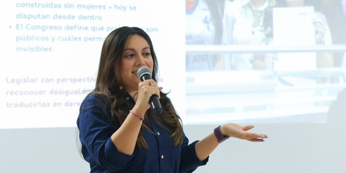 Greta Barra refuerza agenda feminista desde el Congreso de Nuevo León