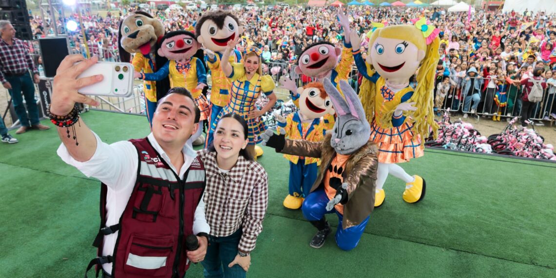 Festival de la Chiquillada reúne a más de 11 mil niños en García