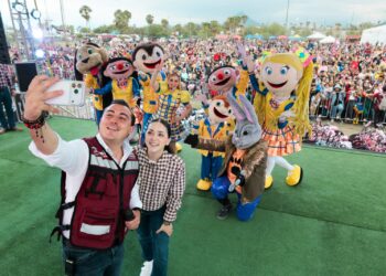 Festival de la Chiquillada reúne a más de 11 mil niños en García