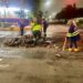 Monterrey retira 30 toneladas de basura tras intensas lluvias