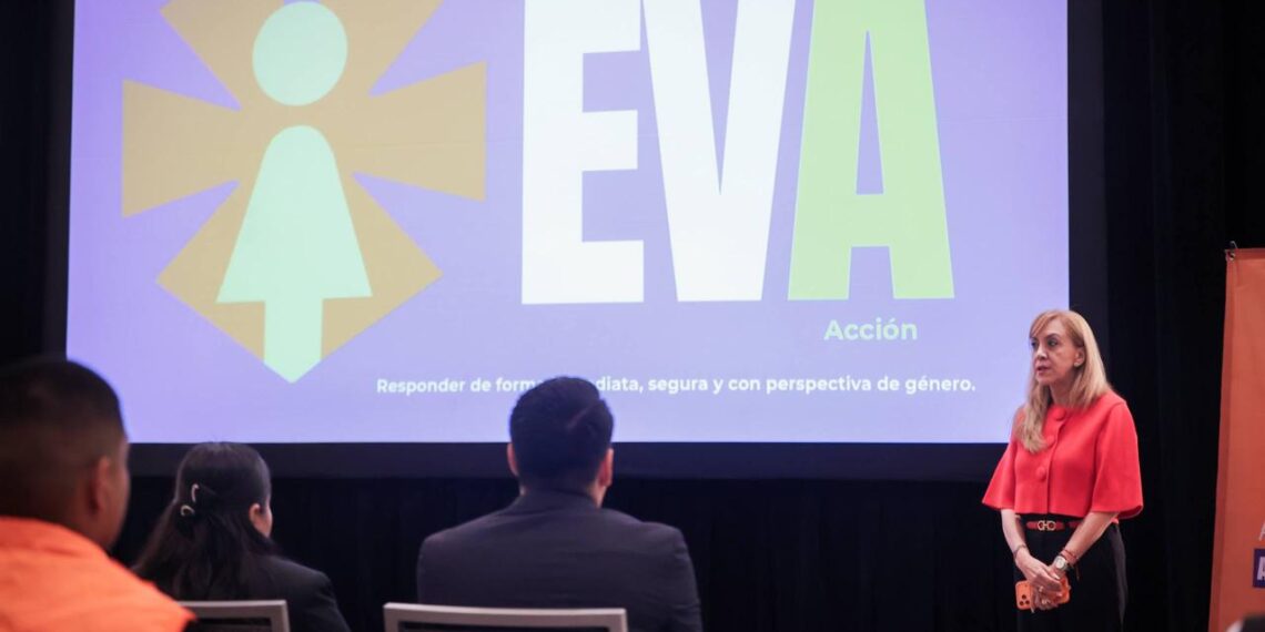 Secretaría de las Mujeres capacita a personal para activar el Protocolo EVA