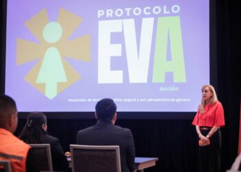 Secretaría de las Mujeres capacita a personal para activar el Protocolo EVA