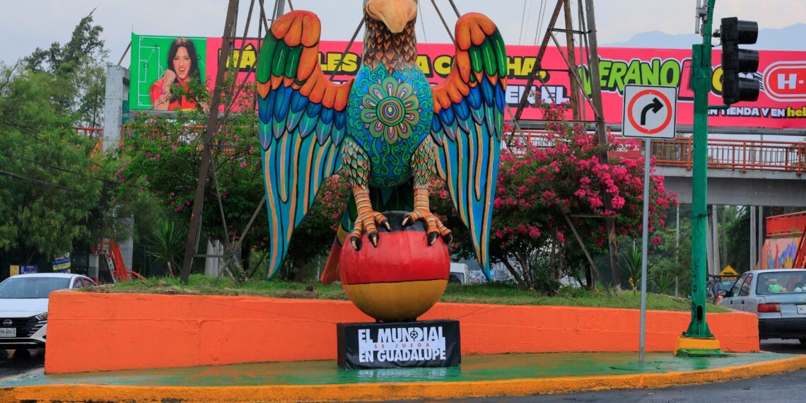 Guadalupe se llena de color con los “Alebrijes Mundialistas” rumbo al Mundial 2026