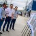 Adrián de la Garza abre circulación de calle Villagrán rehabilitada