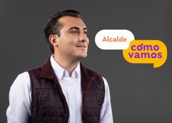 García lidera crecimiento metropolitano en evaluación “Alcalde, ¿Cómo Vamos?”