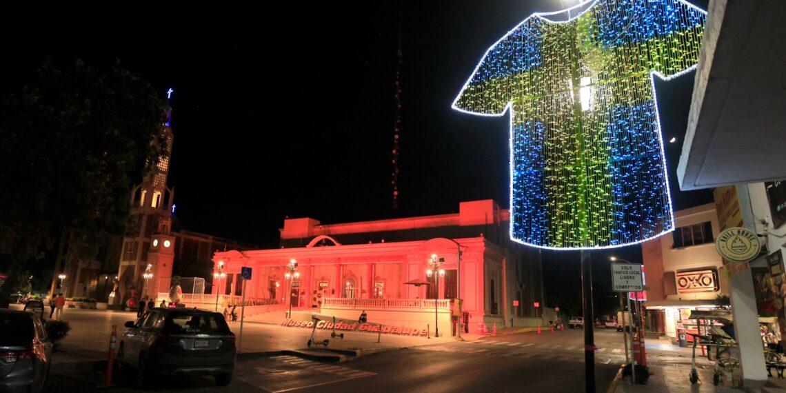 Guadalupe ilumina sus calles con playeras mundialistas