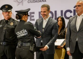 Crece fuerza policial de Monterrey con 166 nuevos elementos rumbo al Mundial 2026