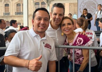 Gibran Ornelas se hace notar en el Segundo Informe de Claudia Sheinbaum