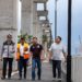 Gobernador supervisa avance de puentes peatonales en el Río Santa Catarina