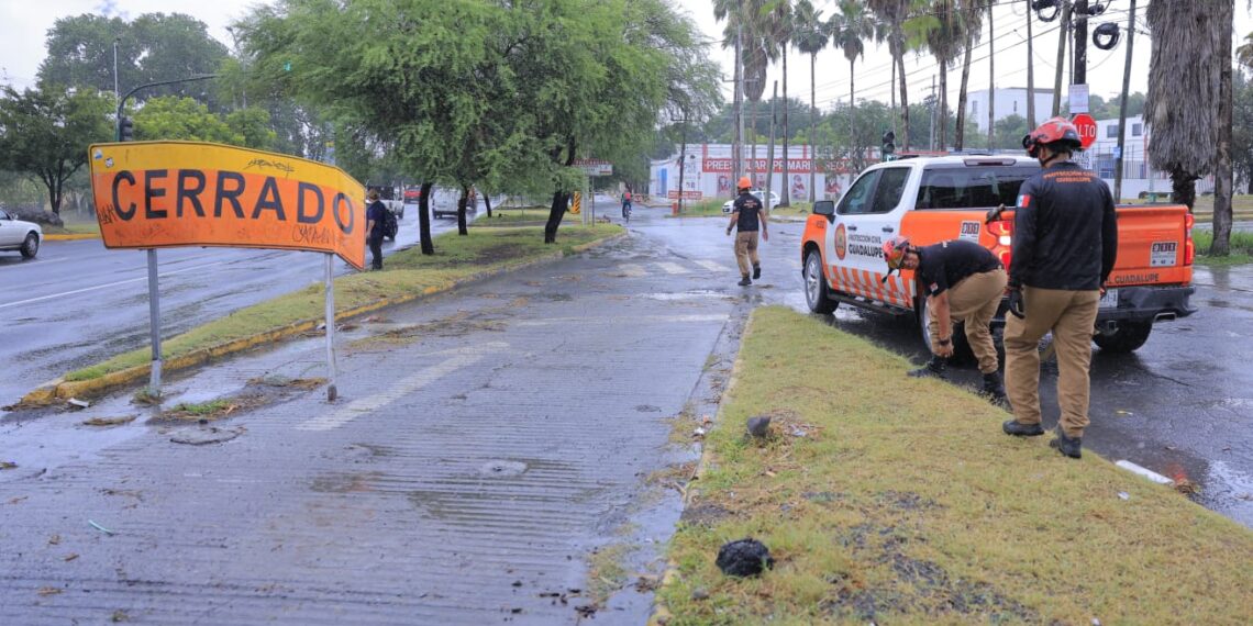 Guadalupe refuerza operativo preventivo ante pronóstico de lluvias