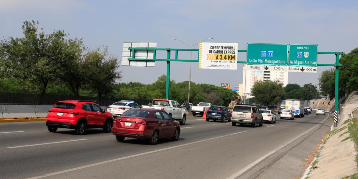 Guadalupe concluirá contraflujo en Morones Prieto a partir del 8 de junio