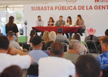 Continúa en García la tercera edición de la “Subasta Pública de la Gente”