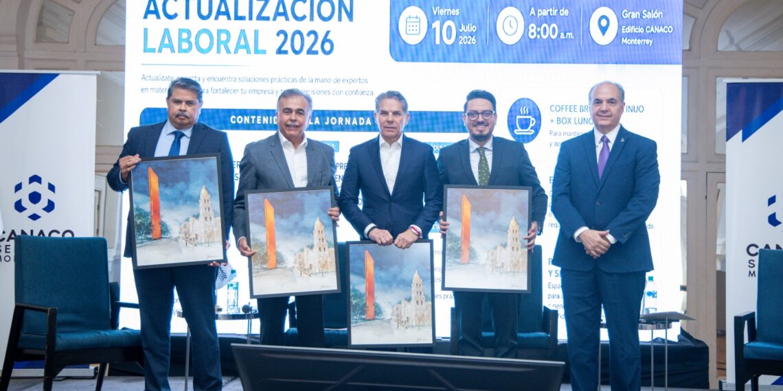 CANACO Monterrey analiza impacto de la jornada laboral de 40 horas